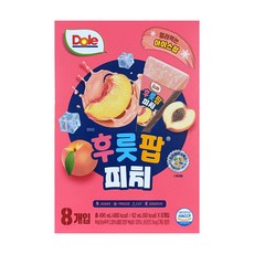 돌 후룻팝 피치 8p, 496ml, 1개