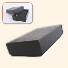 (수담스토어) 직사각 스펀지 포장박스 상자 목걸이 기프트박스 9 5 1.8cm