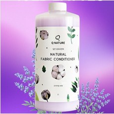 오늘출발 큐네이처 일반 섬유유연제 깨끗마무리 향기 1L 대용량 + 사은품증정, 1개