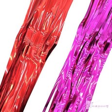 미래템 반짝이 파티 커튼 핑크 레드 포토존소품