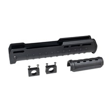 SAMOON沙漠龍 MOE AK長版塑膠護木 複刻版, 1套, 黑色