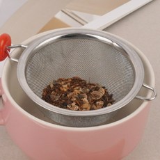 보리차 옥수수차 육수 끓이기 스텐 긴 손잡이 다시망, 소