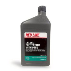 RED LINE引擎保護劑含PTFE 減少摩擦 保護引擎零件 延長引擎壽命 適用汽油/柴油引擎, 1個, 柴油/汽油