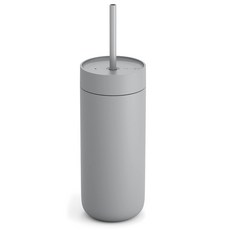 FELLOW 펠로우 카터 콜드 텀블러(스트로 뚜껑) 16oz(473ml), 그레이, 1개
