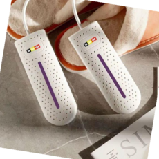 발냄새제거 신발 살균 부츠 장화 운동화 습기 냄새제거 살균기, 화이트_1개