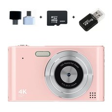 현장용 입문용 감성사진 화소 블랙 H15 사진 디지털카메라, G. 핑크 32GB 카드 어댑터, G. 핑크 32GB 카드 어댑터