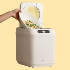 한일 음식물 처리기 건조분쇄 가정용 대용량 분쇄기 처리기기 5.5리터, 크림화이트, 듀얼블레이드