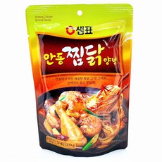 膳府 韓國安東燉雞湯底 安東燉雞醬 210g, 1個