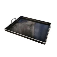 업소용 철판 구이팬 닭갈비 분식집 볶음밥 사각 토스트, 맞춤 제작, 1개, 1cm