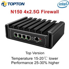 솔리드 방화벽 컴퓨터 인텔 N150 펜티엄 8505 코어 i7 i5 i3 4x25G LAN 팬리스 미니 PC AES-NI pfSense OPN, 04 16GB Ram 256GB NVMe, 01 China Mainland, 01 i3-1115G4 DDR4