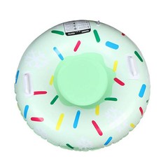 1개 두꺼운 PVC 겨울 스노우 튜브 손잡이 포함 내구성 있는 눈썰매 보드 성인 어린이 야, 다섯 개의 A