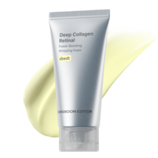 성분에디터 딥콜라겐 레티날 파워 부스팅 모공 탄력 딥클렌징 휘핑폼, 1개, 120g