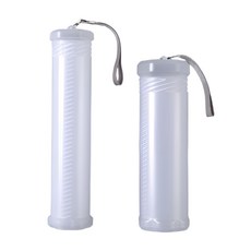 비브랜드 휴대용 원형 길이 조절 화장 미술 붓통 붓케이스, 2개