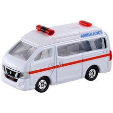 TOMICA 多美小汽車 NO.018 日產NV350救護車_TM018A, 1個