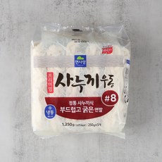 면사랑 프리미엄 사누끼우동 정동 사누끼식 우동면 1.25kg(250g x 5개), 1개, 1.25kg