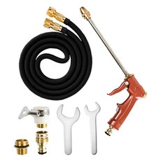 癒合時間水砲獵槍 22.5m 柔性軟管套裝高壓噴霧器水清洗洗車用品, 1組, 黑色