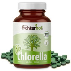 Vom Achterhof 독일 BIO 클로렐라 6000mg 400정, 1개
