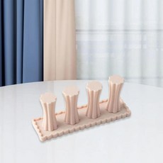 점토 조각 브래킷 핑크 플라스틱 모델링 프레임 도자기 도구 세라믹 홀더, 기본, 1g