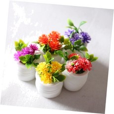 납골당 추모용 미니 조화 화분 세트 5개 인테리어 꾸미기
