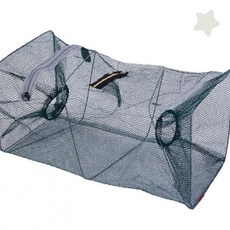 접이식 그물망 사각형 포획틀 민물 바다 낚시용 물고기 새우 미끼 잡이 통발 어망, 상세페이지 참조