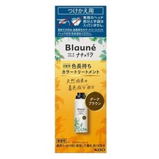 Kao 花王 Blaune白髮專用染髮護髮乳 補充裝, 深棕色, 1盒