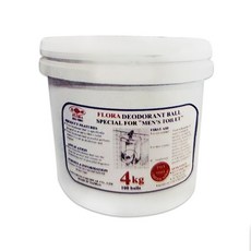 小便斗除臭丸4kg/桶, 1個, 4kg