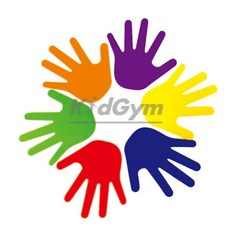 [티맥스] 키드짐 손마커 (12개세트) 19.5cmX19.5cm 오른손6개 왼손6개 PE재질/놀이체육/대근육용품/학교체육, 1개