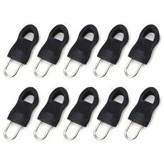 F-planning 拉鍊鉤把手 10pcs 黑色