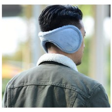 따뜻한 방한용 겨울귀마개 공용 귀여운귀마개 방한귀마개 따뜻한귀마개 귀덮개, 블루, 1개