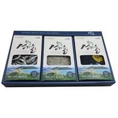 완도소안농협 대멸 세멸 미역 3종선물세트 (다시팩무료증정) (쇼핑백제공), 1세트