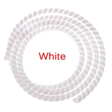 1m 10mm/14mm 다채로운 나선형 와이어 정리 랩 튜브 난연성 케이블 슬리브, 01 10mm, 02 10mm