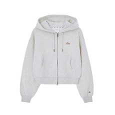 리 LEE 노윤서 착장우먼 크롭 후드 집업 오트밀 579065, S