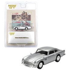 Diecast 모델 자동차 미니 GT 1:64 애스턴 마틴 DB5 제임스 본드 007 골드핑거 영어 포장 MGT00900E 342879