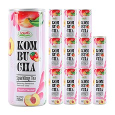 nawon 水蜜桃康普茶, 250ml, 12個