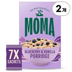 모마 블루베리 & 바닐라 포리지 MOMA Blueberry & Vanilla Porridge 280g, 2개