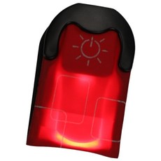 LED磁鐵反光夾 夜跑防水警示燈 夾式磁鐵反光燈 磁鐵扣夜跑燈 磁吸反光夾燈 書包反光帶 散步燈夾 鞋夾燈, 1個