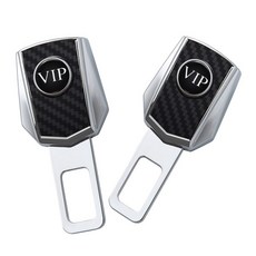 안전벨트 클립 2개입 전차종 호환가능 연장클립 vip로고, 2개