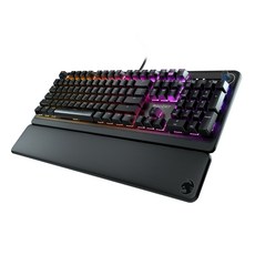 ROCCAT Pyro 기계식 게이밍 키보드 리니어 RGB 5천만회 내구성 (한글), 블랙, ROC-12-626 / 블랙