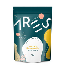 아레스 유기농 캐모마일 허브차, 50g, 1개입, 1개