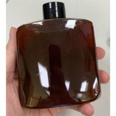 IW190 사각 페트병 더치커피병 검정캡, 20개, 250ml