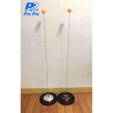 【雙兵桌球】 乒乓球練習器 Pro Pro 桌球彈力碳纖軟軸練習器 桌球訓練器 桌球練習器/2天內出貨, 1個, 進階加重精緻版-不鏽鋼電鍍銀,家庭用(有拍)+加購球共10顆, 銀色