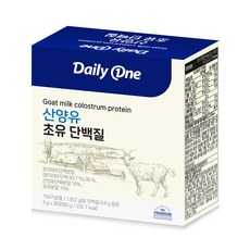 데일리원 산양유 초유 단백질 2g 30포, 60g, 1세트