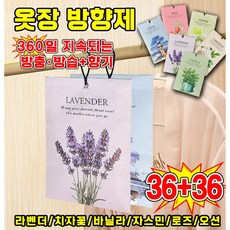 [빠른배송] 1/1+1/2+2 옷장 방향제 냄새 제거 향기 항균 탈취제 차량용 방향제 걸이형 실내 신발장 화장실 방향제 집들이선물, 자스민, 72개, 10g