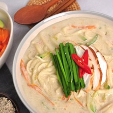 들깨가득 생칼국수/생수제비 6인세트/12인세트 면+들깨스프, 1개