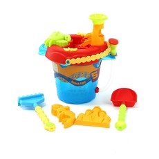 이앤오 특대형 플레이 버켓 모래놀이, 블루, 500g, 1개