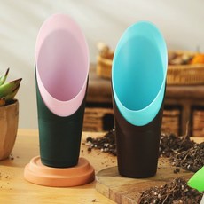원예용 컵 삽 모종삽 분갈이 화분 흙갈이 꽃삽 1p K100pys1582