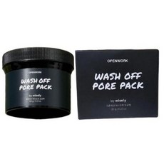오픈워크 와이즐리 워시오프 모공팩 피지 쏙쏙팩 120g 피지흡착 모공청소, 1개