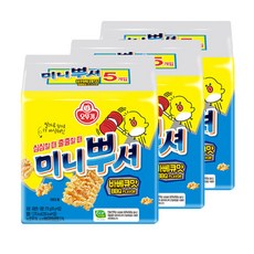 오뚜기 미니 뿌셔뿌셔 멀티 바베큐맛, 275g, 3개