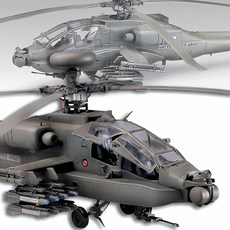 아카데미 AH 64D 아파치 1/48 모델킷 전투기 수집 모형 헬리콥터 비행기 조종사, 본상품