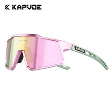 KAPVOE運動太陽眼鏡，大鏡框設計，輕量舒適，多色可選，有效阻擋紫外線, KE9022-27, 1套
